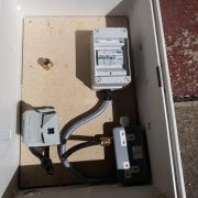 Site temporary electrical distribution cabinet