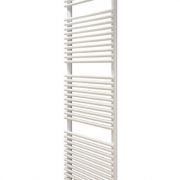 Henrad Arno Single Towel Rail in White - 1680 x 500mm