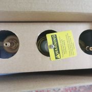 CROSSWATER MPRO Triple Concealed Shower Valve - Brushed Brass - PRO2000RF - Plumbing Supplies