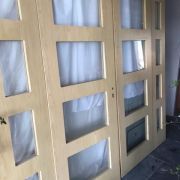 Composite Oak Double Glazed Doors and Side Panels